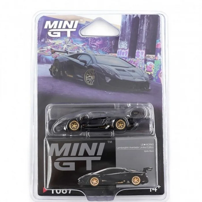 BUĞZ Metal Gövdeli 1/64 Ölçek Lamborghini Aventador Model Araba - Koleksiyonluk Tekli Paket BX-313363