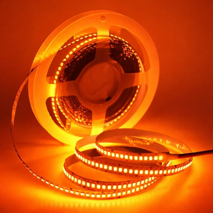 BUĞZ 1 Adet 5 Metre CATA CT 4539 İç Mekan 24V 240 Ledli Şerit Led Amber Işık