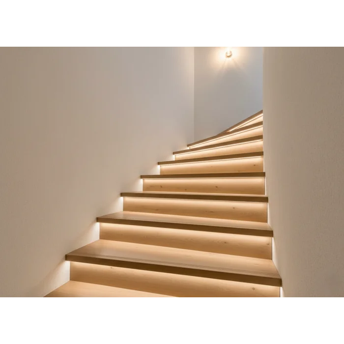 BUĞZ 1 Adet 5 Metre CATA CT 4541 İç Mekan 216 Çipli COB Şerit LED 3200K Gün Işığı 12V