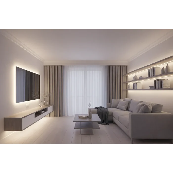 BUĞZ 1 Adet 5 Metre CATA CT 4541 İç Mekan 216 Çipli COB Şerit LED 4000K 12V
