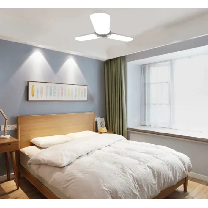 BUĞZ 1 Adet CATA CT 1152 Led Pervane Ampul 42W 6500K Beyaz Işık E27 Duy