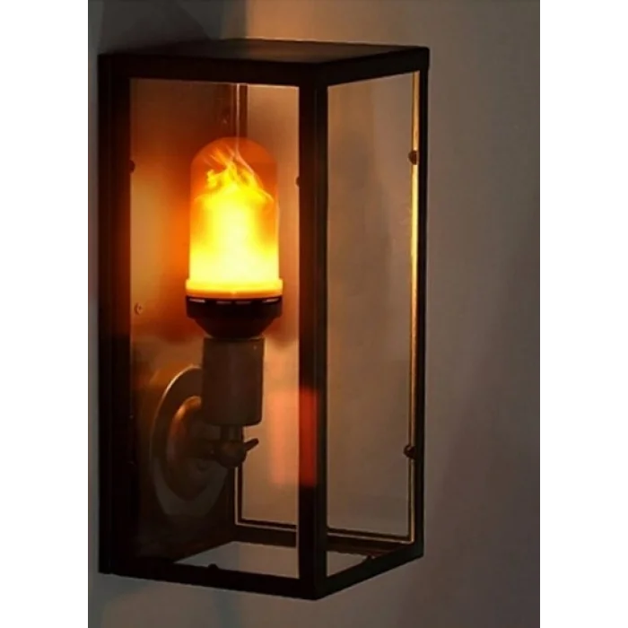 BUĞZ 1 Adet CATA CT 4059 Led Alev Ampul 5W Amber E27 Duy