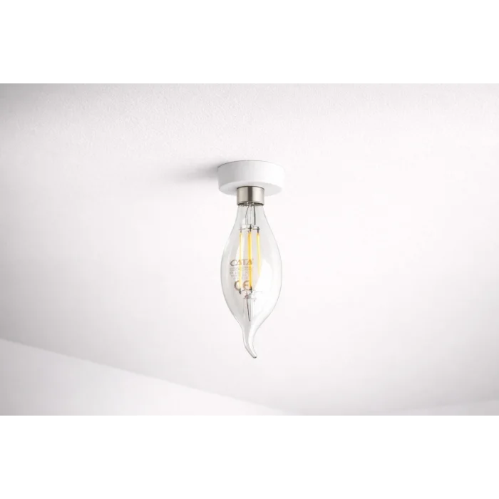 BUĞZ 1 Adet CATA CT 4062 Led Rustik Ampul 4W 3200K Gün Işığı E14 Duy