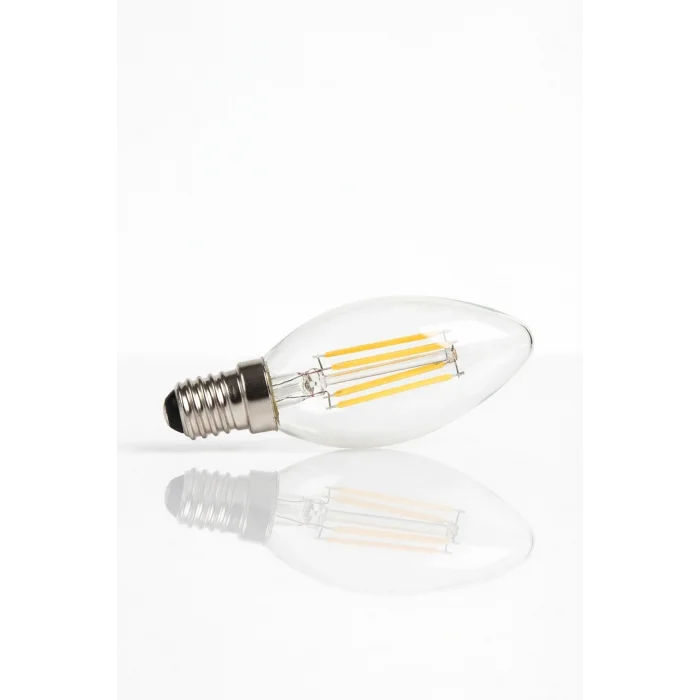 BUĞZ 1 Adet CATA CT 4066 Led Rustik Ampul 4W 3200K Gün Işığı E14 Duy