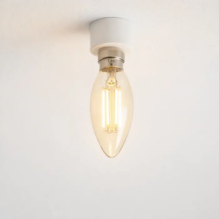 BUĞZ 1 Adet CATA CT 4066 Led Rustik Ampul 4W 3200K Gün Işığı E14 Duy