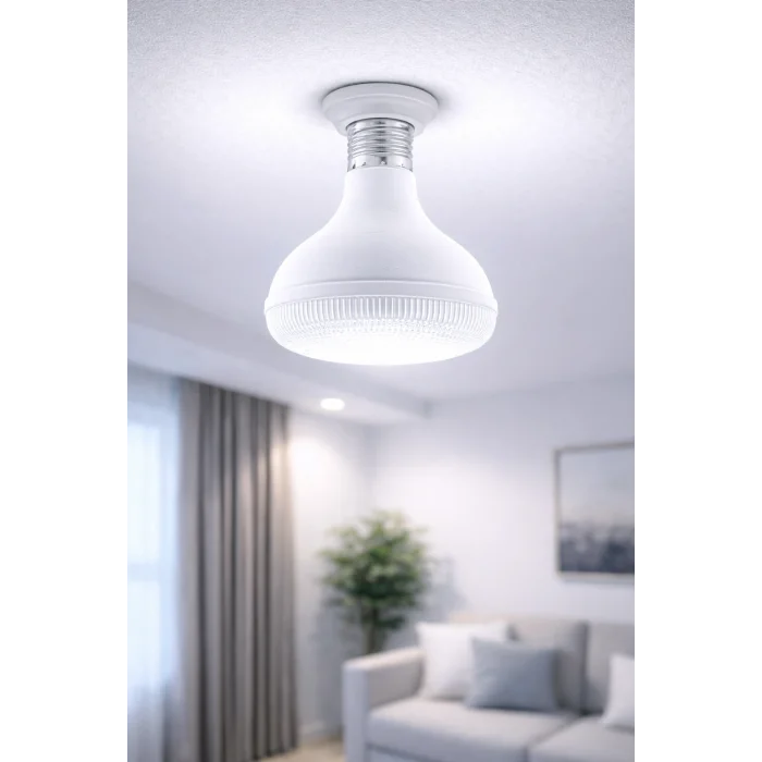 BUĞZ 1 Adet CATA CT 4145 Kristal Led Torch Ampul 45W 6400K Beyaz Işık E27 Duy