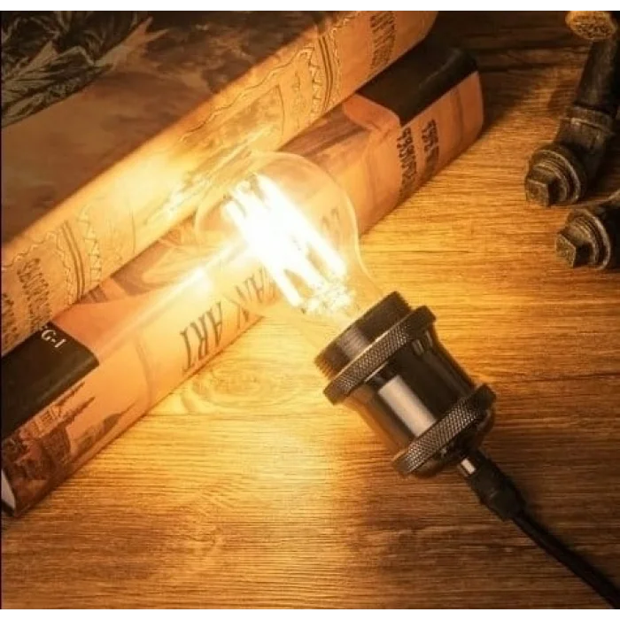 BUĞZ 1 Adet CATA CT 4217 Led Rustik Ampul 8W 3200K Gün Işığı E27 Duy
