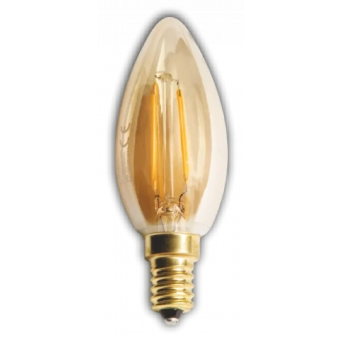 BUĞZ 1 Adet CATA CT 4280 Led Rustik Ampul 4W Amber Işık  E14 Duy