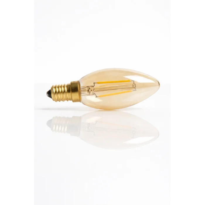 BUĞZ 1 Adet CATA CT 4280 Led Rustik Ampul 4W Amber Işık  E14 Duy