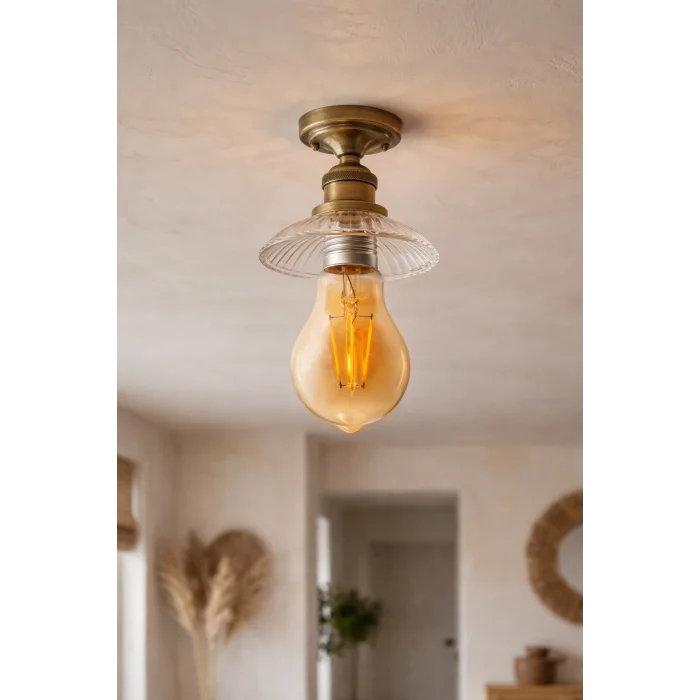 BUĞZ 1 Adet CATA CT 4285 Led Rustik Ampul 4W Amber Işık E27 Duy