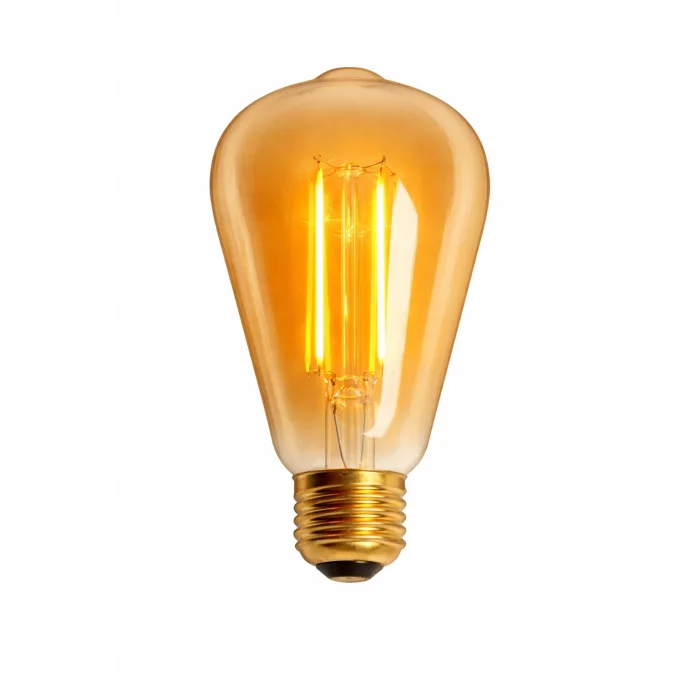 BUĞZ 1 Adet CATA CT 4290 Led Rustik Ampul 8W Amber Işık E27 Duy