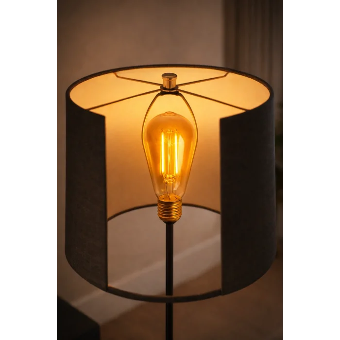 BUĞZ 1 Adet CATA CT 4290 Led Rustik Ampul 8W Amber Işık E27 Duy