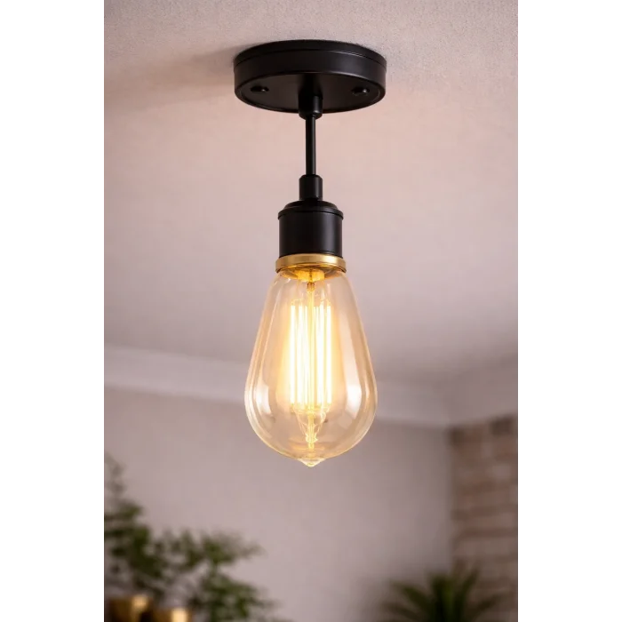 BUĞZ 1 Adet CATA CT 4353 Led Rustik Ampul 8W 3200K Gün Işığı E27 Duy
