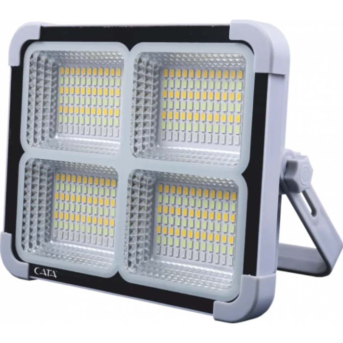 BUĞZ 1 Adet CATA CT 4698 Solar 200W Led Projektör Taşınabilir