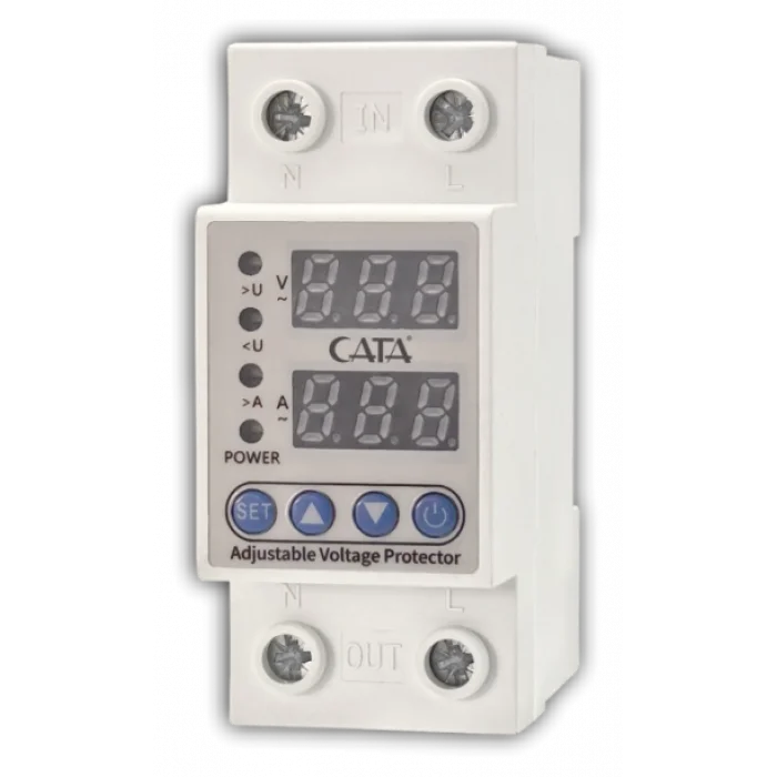 BUĞZ 1 Adet CATA CT 9198 Voltaj Ve Akım Koruma Regülatörü 220V