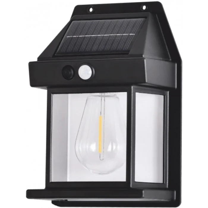 BUĞZ 1 Adet HELİOS HS 4032 Solar Led Aplik 10W Ampullü 3200K Gün Işığı