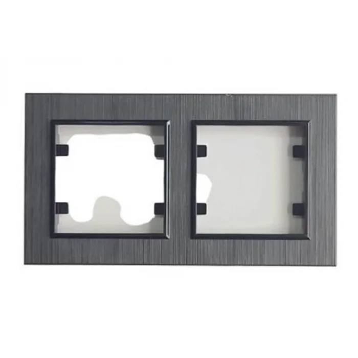 BUĞZ 1 Adet Makel Karea Füme 2 Li Çerçeve