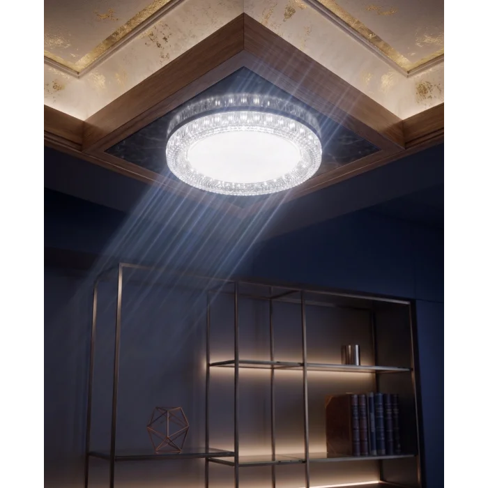 BUĞZ 1 Adet NOAS YL14 1236 Kristal Sıva Üstü 36W Led Spot 3 Renk