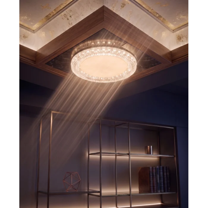 BUĞZ 1 Adet NOAS YL14 1236 Kristal Sıva Üstü 36W Led Spot 3 Renk