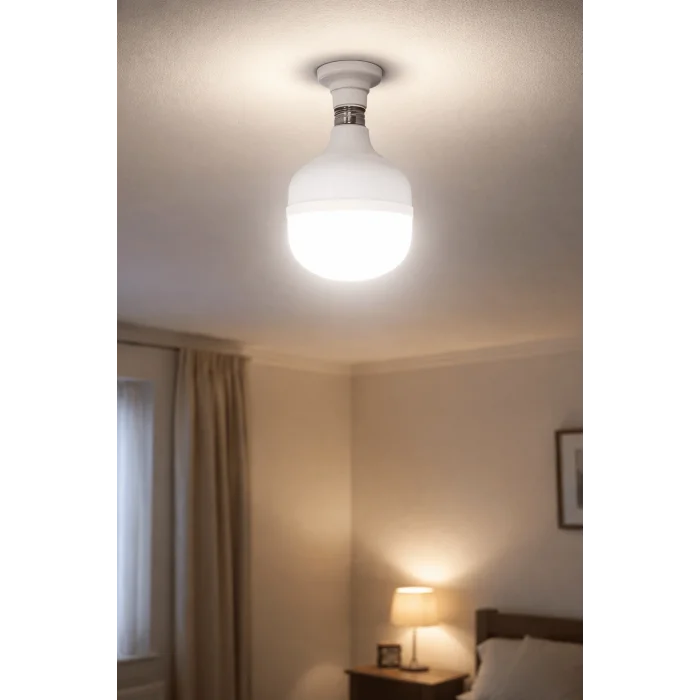 BUĞZ 1 Adet NOAS YL95 2021 Led Torch Ampül 20W E27 6500K Beyaz Işık E27 Duy