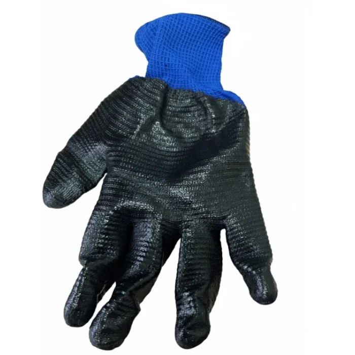 BUĞZ 1 Adet VIO Zebra 2511 Mavi Siyah İş Eldiveni 10XL