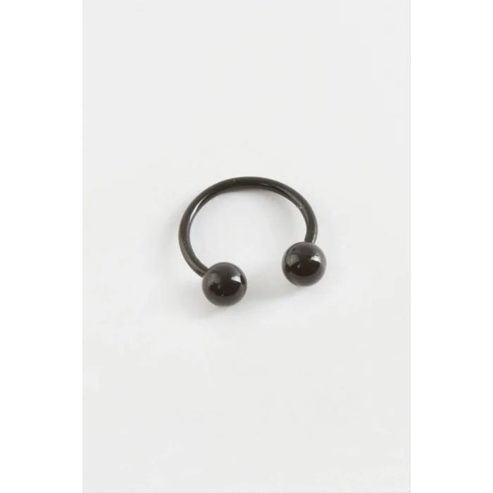 BUĞZ 1 cm Septum Çelik Piercing 1 Adet