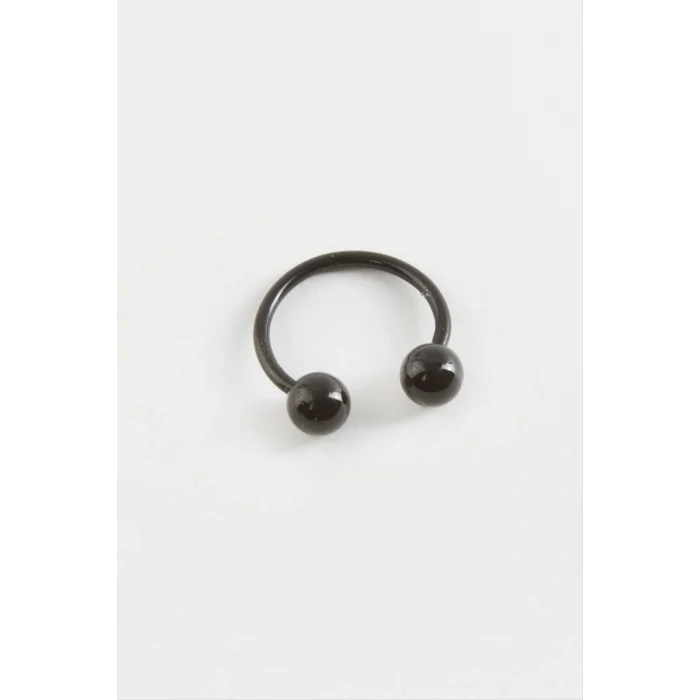 BUĞZ 1 cm Septum Çelik Piercing 1 Adet