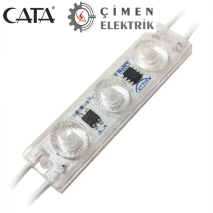 BUĞZ 10 Adet CATA CT 4593 2W Tak Çalıştır 220V Modül Led 6400K Beyaz Işık