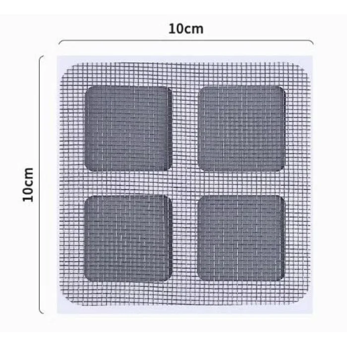 BUĞZ 10 lu Lavabo Süzgeci, Banyo Gider Süzgeci, Sineklik Tamir Kiti