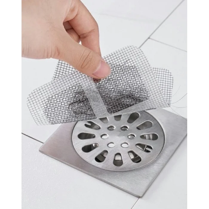 BUĞZ 10 lu Lavabo Süzgeci, Banyo Gider Süzgeci, Sineklik Tamir Kiti