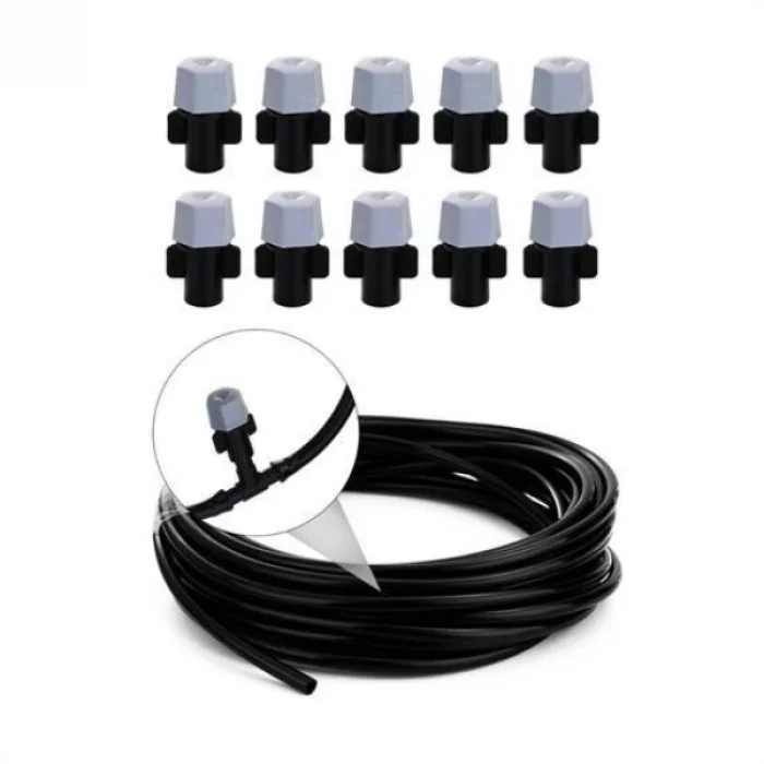 BUĞZ 10 Metre Kendin Yap Açık Alan Serinletme ve Nemlendirme Sistemi