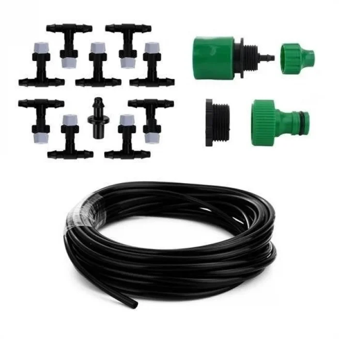 BUĞZ 10 Metre Kendin Yap Balkon Veranda Çardak Kamelya Sulama Serinletme ve Nemlendirme Sistemi