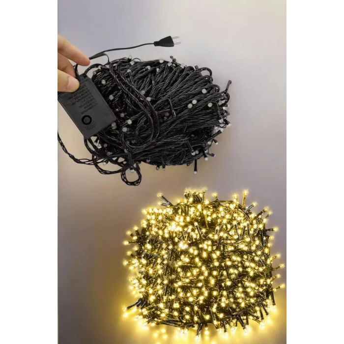 BUĞZ 10 Metre Led Işık Saçaklı Dekoratif Şerit Led