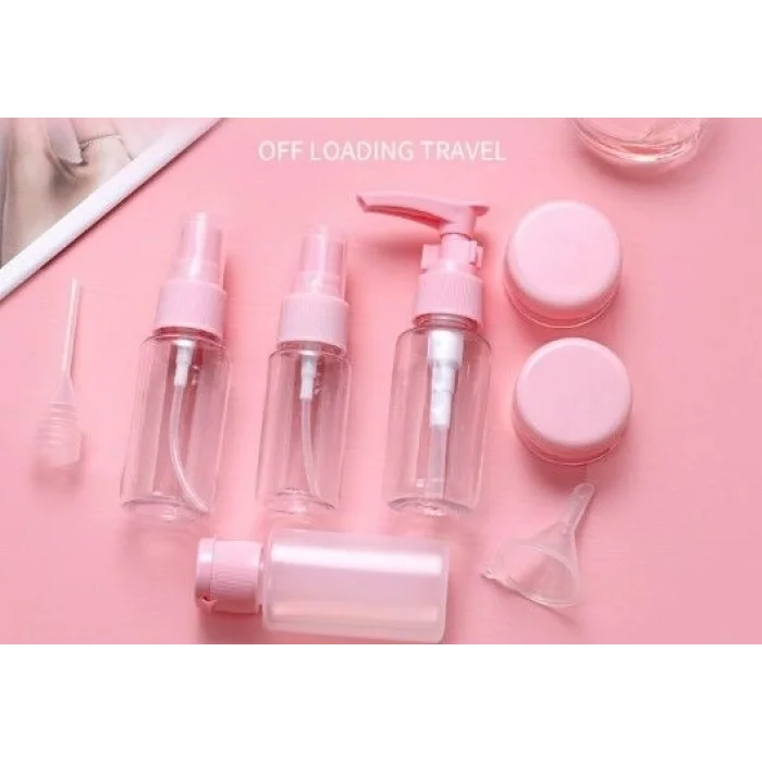 BUĞZ 10 Parça Seyahat  Sprey ve Boş Şişe Seti