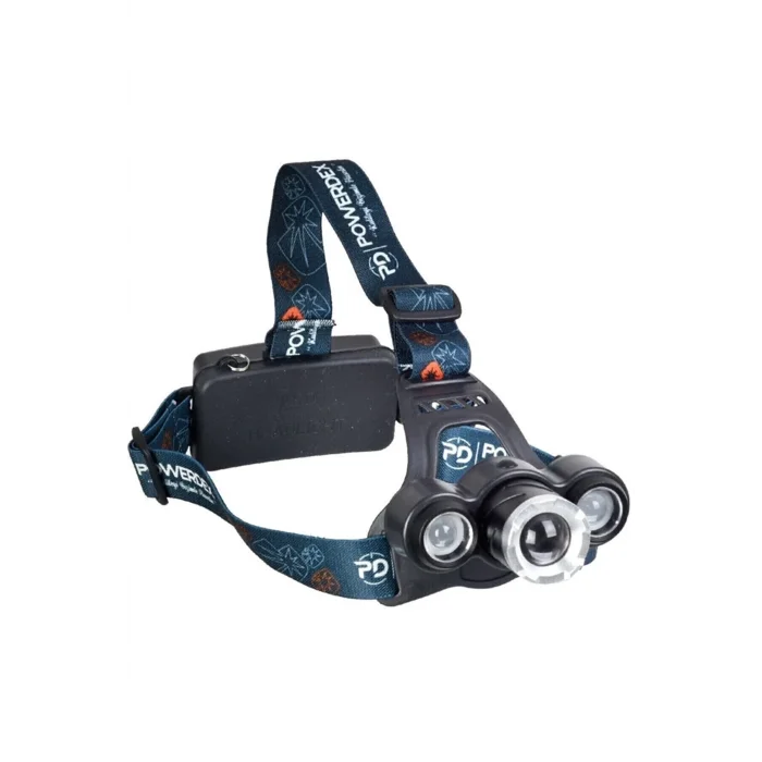 BUĞZ 10 W Şarjlı Metal Yağmur Suyu Geçirmez Kafa Lambası - Feneri