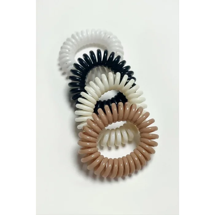 BUĞZ 100 Adet Renkli Makarna Lastik Toka 3,5 cm