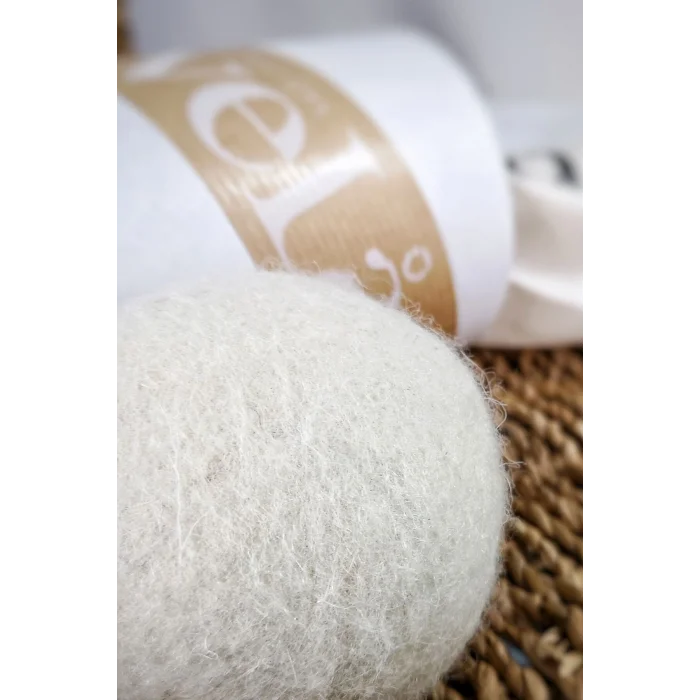 BUĞZ %100 Doğal Merinos Yünü Çamaşır Makinesi Yün Kurutma Topu