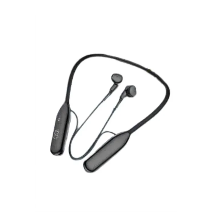  100 Saat Kablolu Boyun Askılı Dijital Göstergeli Bluetooth Kulaklık