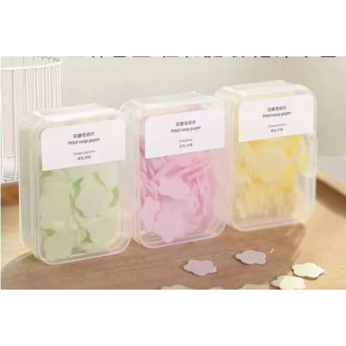 BUĞZ 100 Yaprak Eriyen Mini Parfümlü Kağıt Sabun