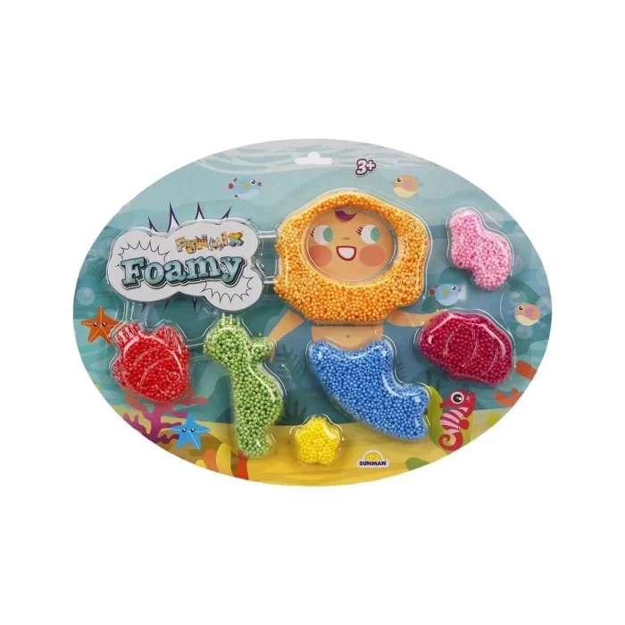  1003565 Funmix Foamy Renkli Dünyalar Slime - 1 Adet Stokta Olan Gönderilir