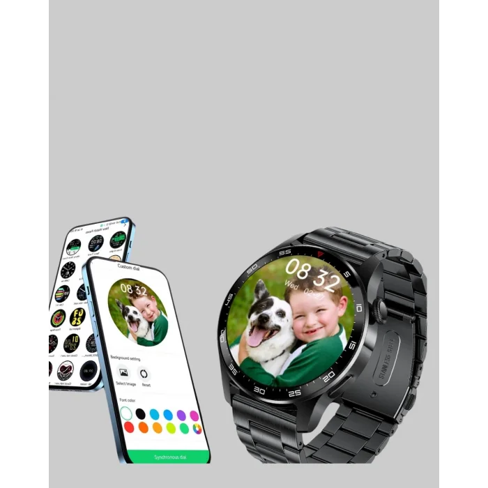 BUĞZ 100mAh Şarjlı Akıllı Saat – Mesaj Bildirimi, Müzik Kontrolü ve Ergonomik Tasarım