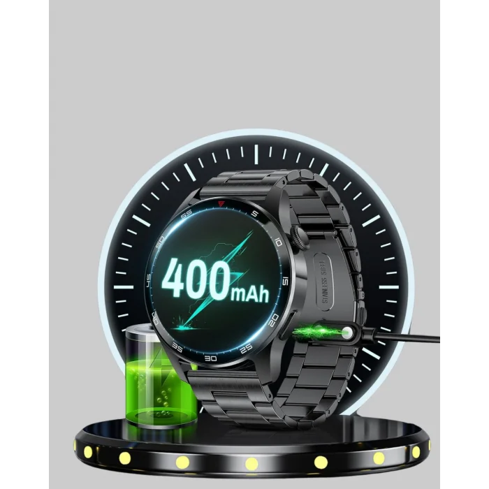 BUĞZ 100mAh Şarjlı Akıllı Saat – Mesaj Bildirimi, Müzik Kontrolü ve Ergonomik Tasarım - Lisinya