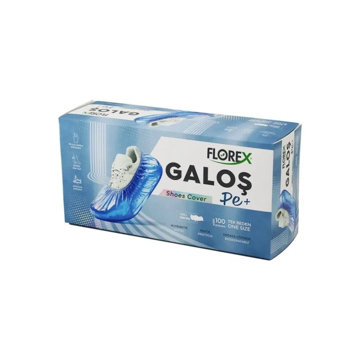 BUĞZ 100pcs Tek Kullanımlık Galoş Kutulu Paket Bx40