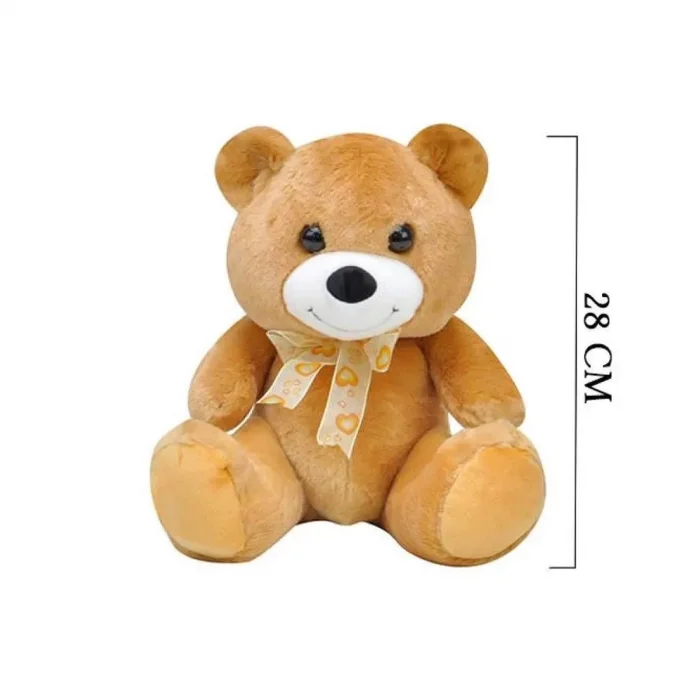  1022K Göbekli Ayı 28 cm Kahverengi