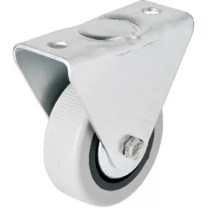 BUĞZ 106 - 50 Mm Sabit Kapaklı Gri Pvc Teker