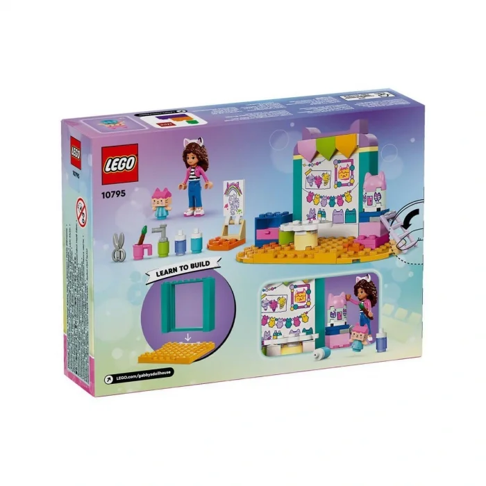 BUĞZ 10795 Lego Gabbynin Hayal Evi Karton Baby Box ile El Sanatları 60 parça +4 yaş