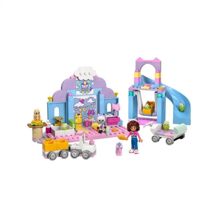 BUĞZ 10796 Lego Gabby’s Dollhouse Gabbynin Kitty Bakım Odası 165 parça +4 yaş