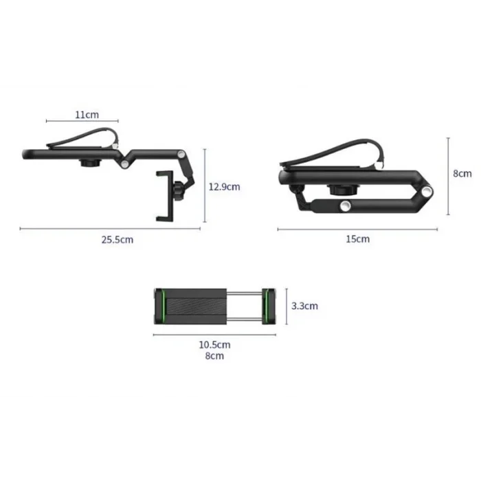  1080° Dönebilen Çok Fonksiyonlu Telefon Tutucu CM-103