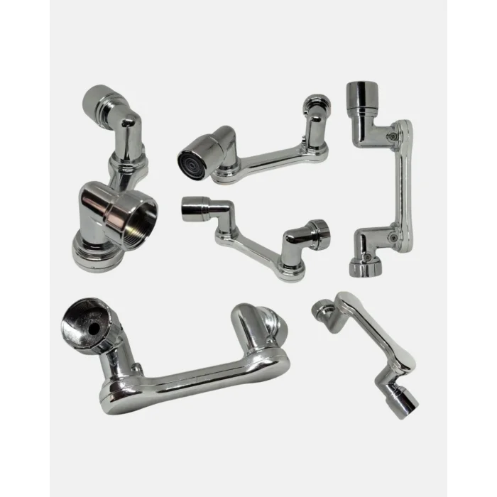 BUĞZ 1080° Dönebilen Musluk Ucu – Su Tasarruflu, Esnek ve 360° Çift Eksenli Başlık