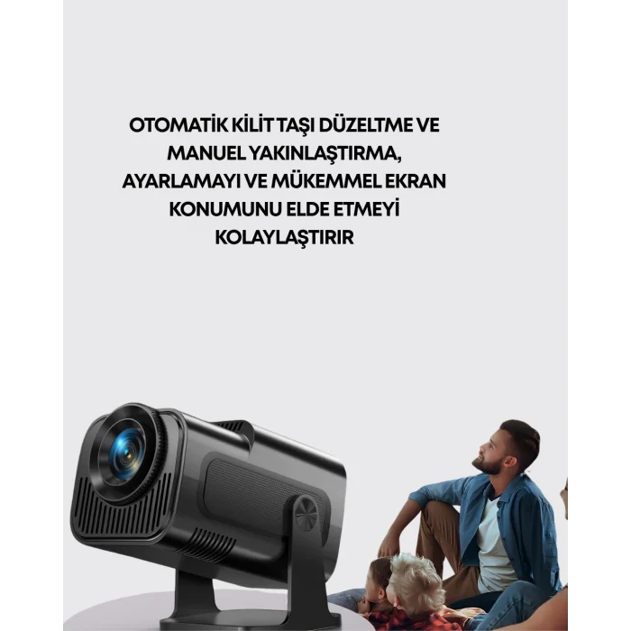 BUĞZ 1080P Full HD Çözünürlük ve 4K Destekli Projektör - BUĞZ